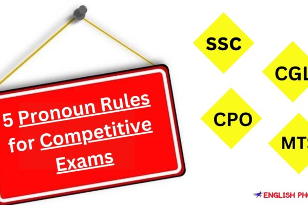 Pronoun Rules for Competitive Exams