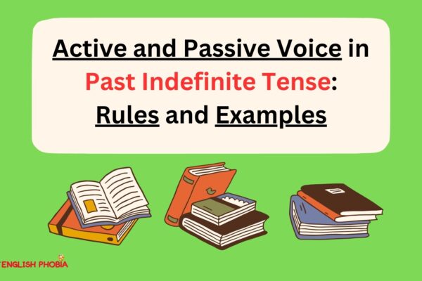Active and Passive Voice in Past Indefinite Tense